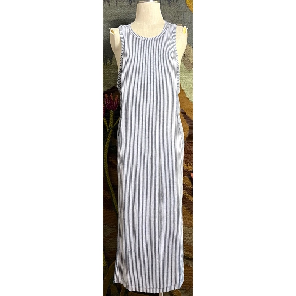 Anthropologie Daily Practice Lime Out Midi Dress L FLAWED